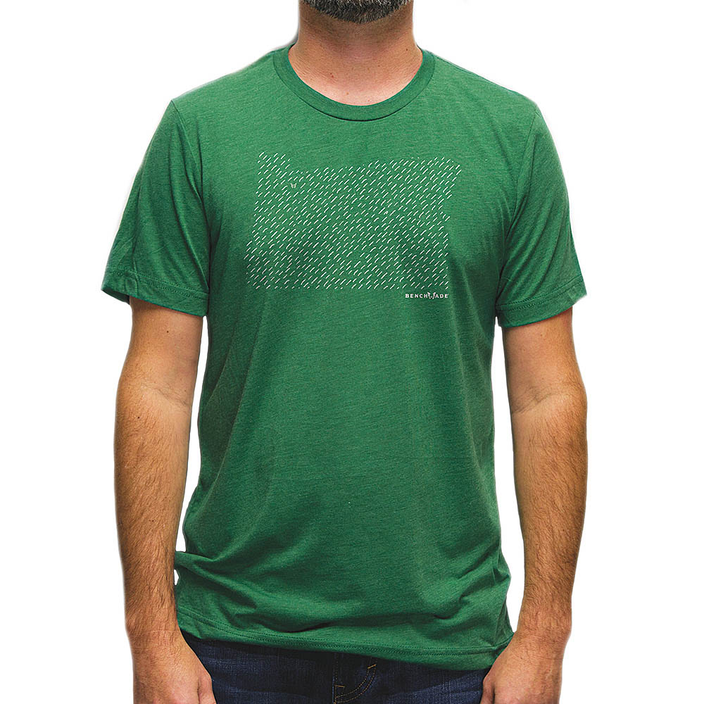 BENCHMADE | Oregon T-shirt | Grn i gruppen T-SHIRT hos Equipt AB (BM Oregon t-shirt)